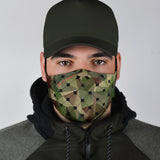 Luxury Green Army Style Protection Face Mask