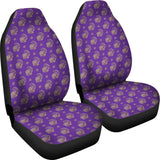 Lucky Purple Elephant Car Seat Cover