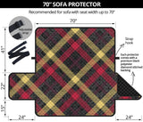 Exclusive Tartan 70'' Sofa Protector