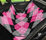 Pink Tartan Pet Seat Cover