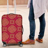 Royal Red Luggage Cover