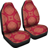 Royal Red Car Seat Cover