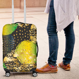 Energizing Neon Dots Luggage Cover