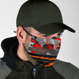 Racing Style Addiction Design Three Protection Face Mask