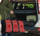 Luxury Classic Red Bandana Style Travel Bag