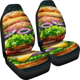 Perfect Sweet Burger Car Seat Covers