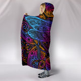 Amazing Lovely Dragonfly Intensity Premium Hooded Blanket