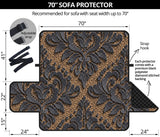 Royal Black 70'' Sofa Protector