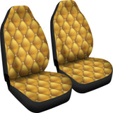 Exclusive Golden Pattern Car Seat Cover
