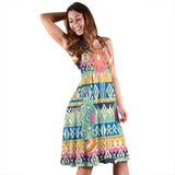 Ornamental Hippie Love Women's Dress