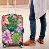 Tropical Orchid Luggage Cover
