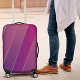 Glamour Purple Luggage Cover