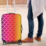 Rainbow Fish Scale Luggage Cover