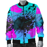 I can't go a day without music. Street Art Design Men's Bomber Jacket
