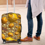 Psychedelic Gold Luggage Cover