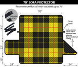 Yellow Tartan Passion 70'' Sofa Protector