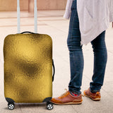 Glittering Gold Luggage Cover