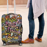 Hip Hop Peace Luggage Cover