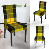 Yellow Tartan Passion Dining Chair Slip Cover