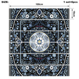 Luxury Persian Ornamental Design One Stair Stickers (Set of 6)
