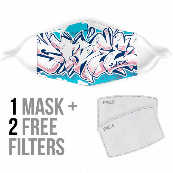 Street Graffiti Special Design Protection Face Mask