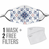 Classic Ornamental Vibes Two Protection Face Mask