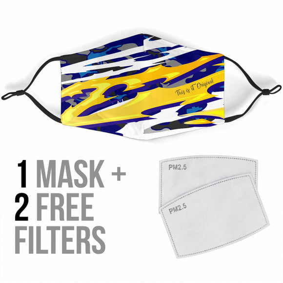 Racing Style Addiction Design One Protection Face Mask