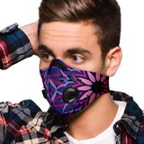 Violet & Pink Mandala Style Premium Protection Face Mask