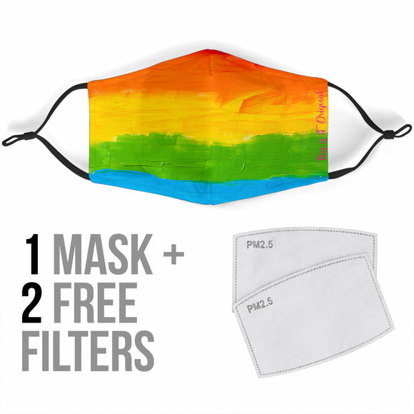 Rainbow Art One Protection Face Mask