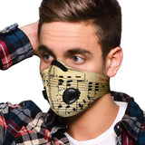 Original Sheet Music Premium Protection Face Mask
