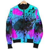 I can't go a day without music. Street Art Design Men's Bomber Jacket