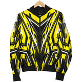 Racing Style Yellow & Black Colorful Vibe Men's Bomber Jacket