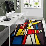 Rubik's  Cube And Colors Everywhere Area Rug