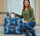 Blue Bohemian Luxury Bandana Style Travel Bag