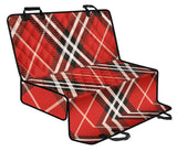 Red Tartan Pet Seat Cover