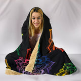 Chakra Mandala Premium Hooded Blanket