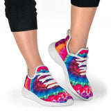 Funny Colorful Water Mesh Knit Sneakers