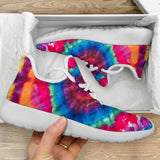 Funny Colorful Water Mesh Knit Sneakers