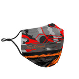 Racing Style Addiction Design Three Protection Face Mask