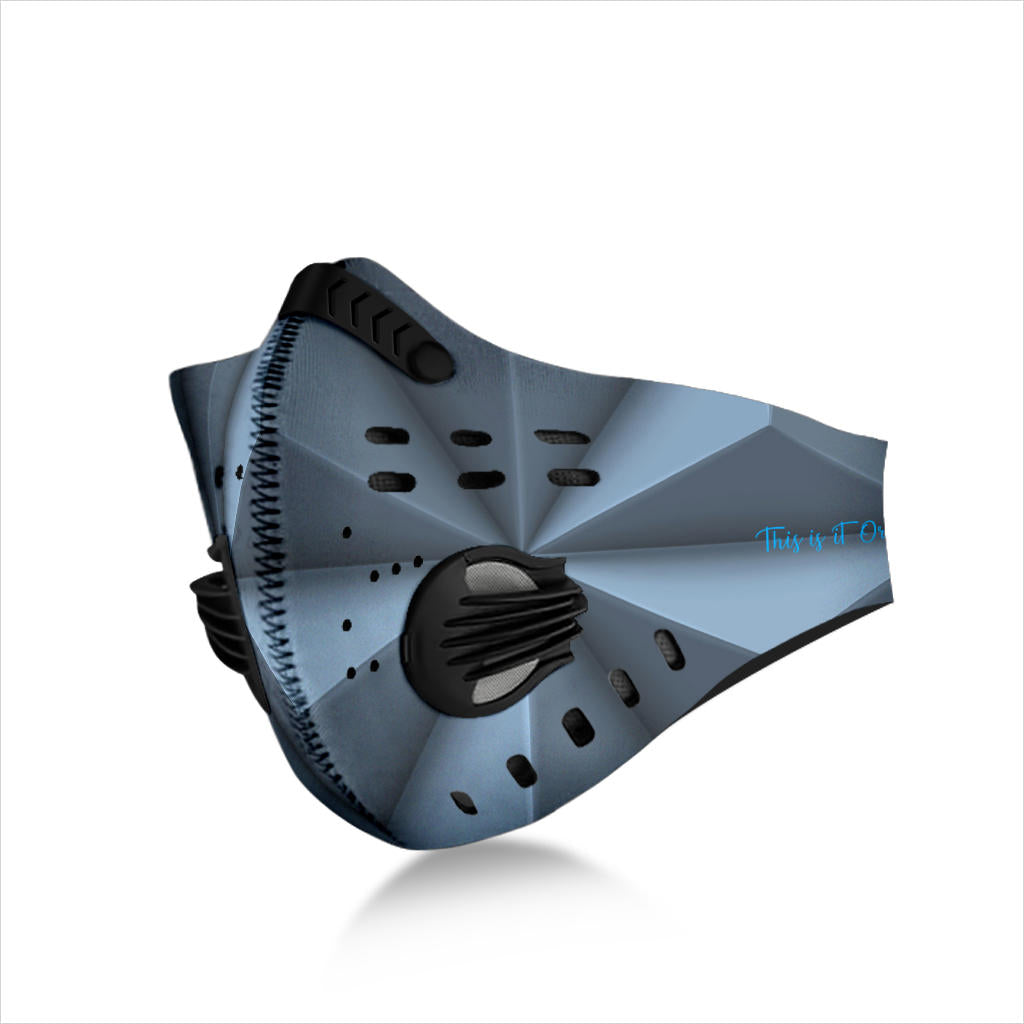 Silver on Silver Premium Protection Face Mask – This is iT Original