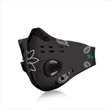 Luxury Black Bandana Art Style Premium Protection Face Mask