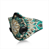 Green Special Mandala Design Premium Protection Face Mask
