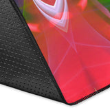 Psychedelic Style Mandala Design Four Area Rug