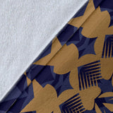 Amazing Blue Mandala Love Premium Blanket