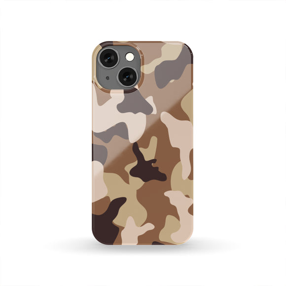 Simply Brown Camouflage Phone Case