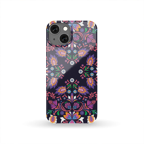 Flowery Purple Phone Case