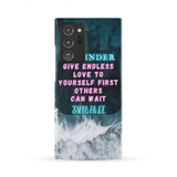 Reminder: Give Endless Love to Yourself Aesthetic Phone Case Cover