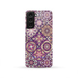 Pink & Purple Mosaic Mandala Design Two Phone Case