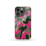 Pink And Neon Camouflage Phone Case