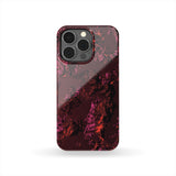 Metallic Pink And Red Phone Case